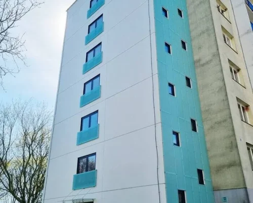 lekarsky dum, pristavba